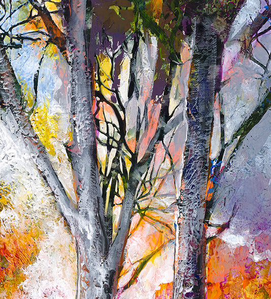 Tree Trunk Stencil - by De Gillett Cox (T-TRE-001)