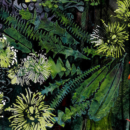 Native Leaf Stencil by De Gillett Cox (L-LEA-002)