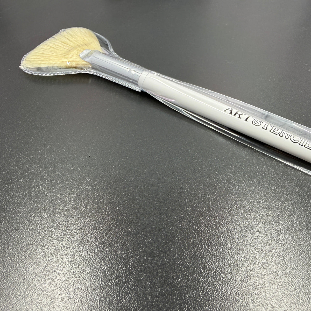 Professional Natural Hog Bristle Fan Brush