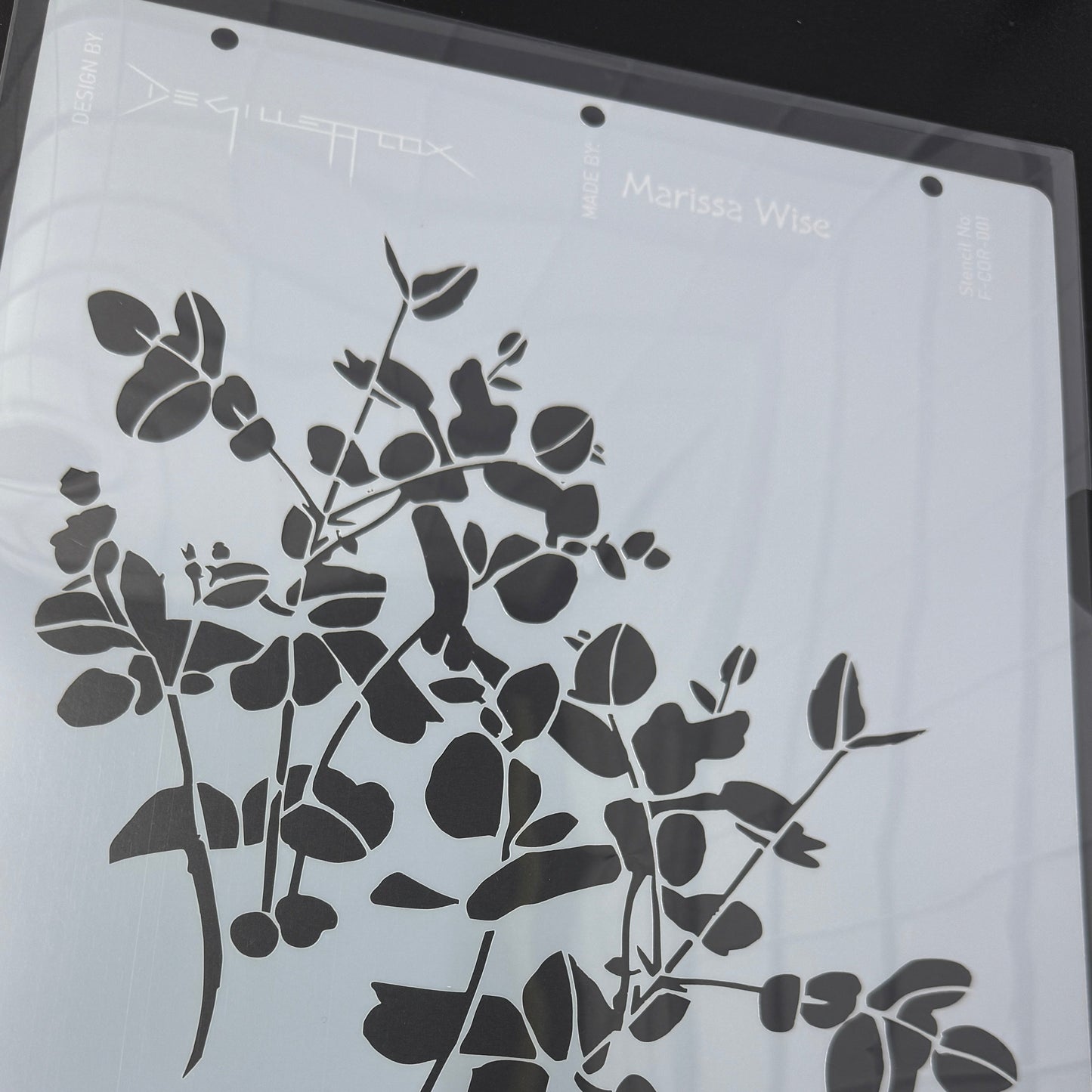 KANGAROO PAW SET - 5 Stencil Set by De Gillett Cox (SET-002)