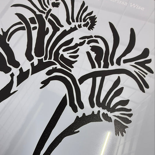 Kangaroo Paw Positve Stencil by De Gillett Cox (F-KAN-002)