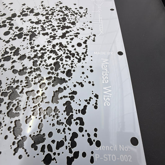 Graded Stone Stencil by De Gillett Cox (P-STO-002)