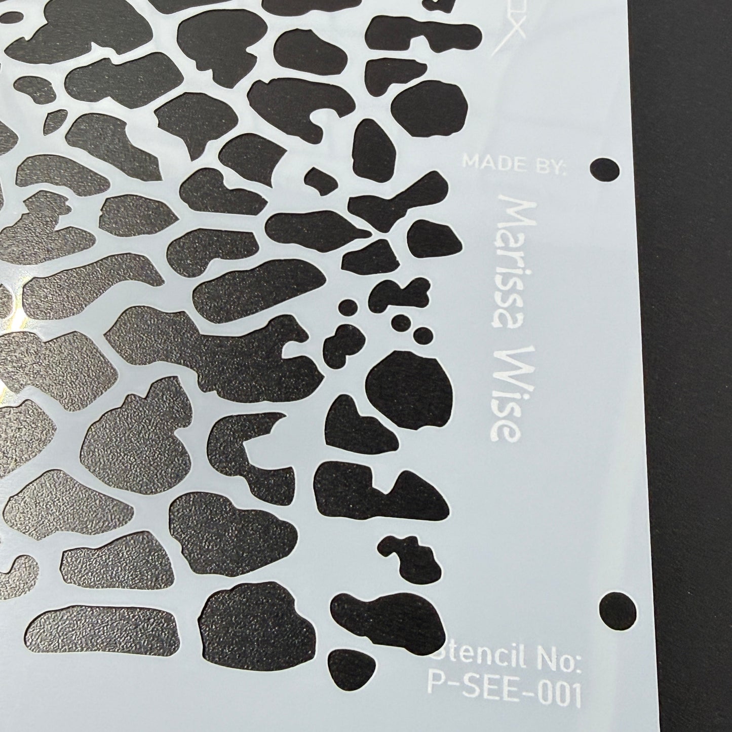 PATTERN SET - 5 Stencil Set by De Gillett Cox (SET-004) OPEN ACCESS