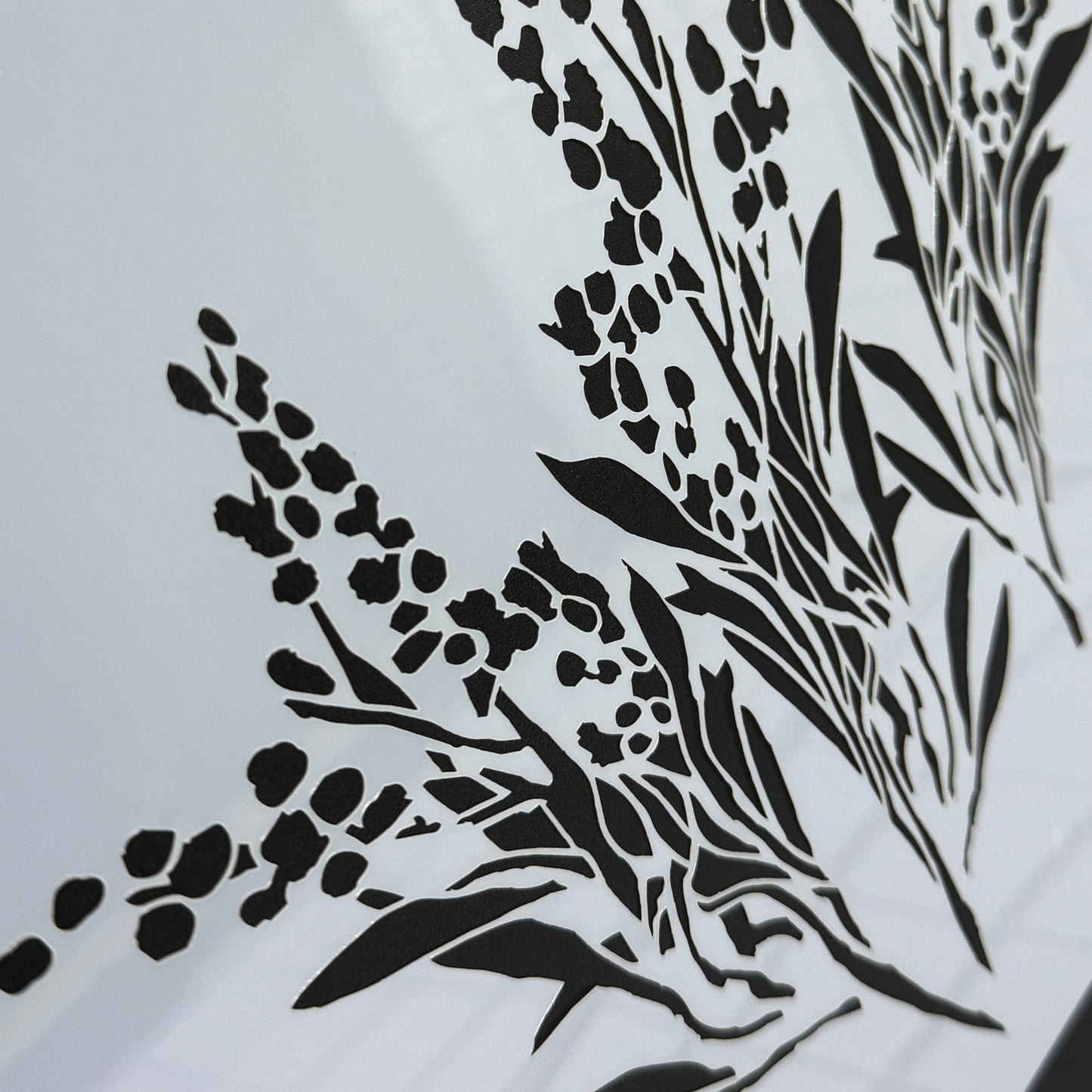 WARATAH WATTLE mini SET - 3 Stencil Set by De Gillett Cox (SET-008) OPEN ACCESS