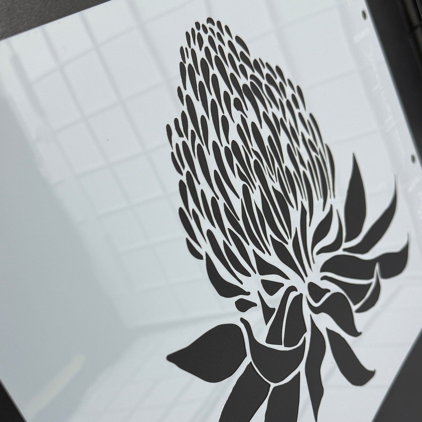 WARATAH WATTLE mini SET - 3 Stencil Set by De Gillett Cox (SET-008) OPEN ACCESS