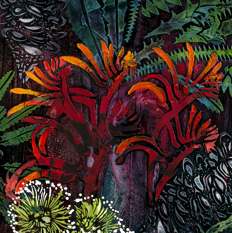 KANGAROO PAW SET - 5 Stencil Set by De Gillett Cox (SET-002)