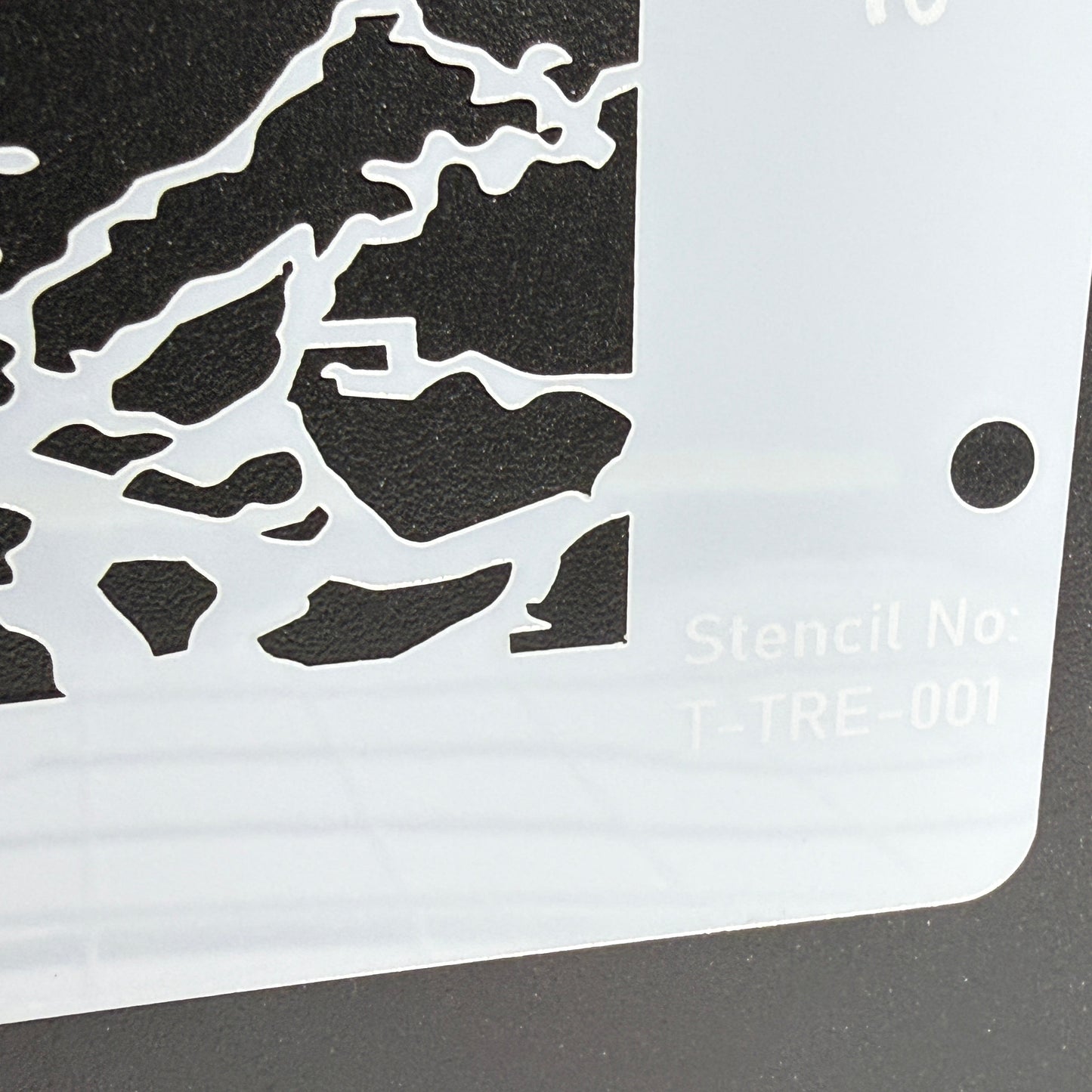 Tree Trunk Stencil - by De Gillett Cox (T-TRE-001)